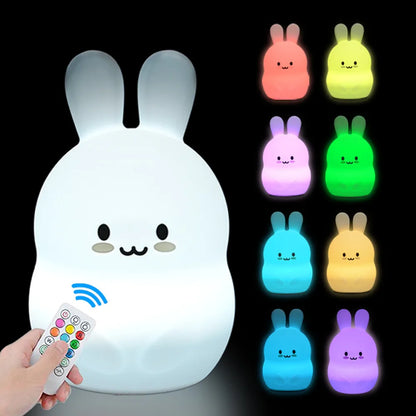 Owl LED Night Light Touch Sensor Remote Control